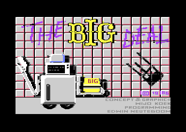 The original C64 loading picture
